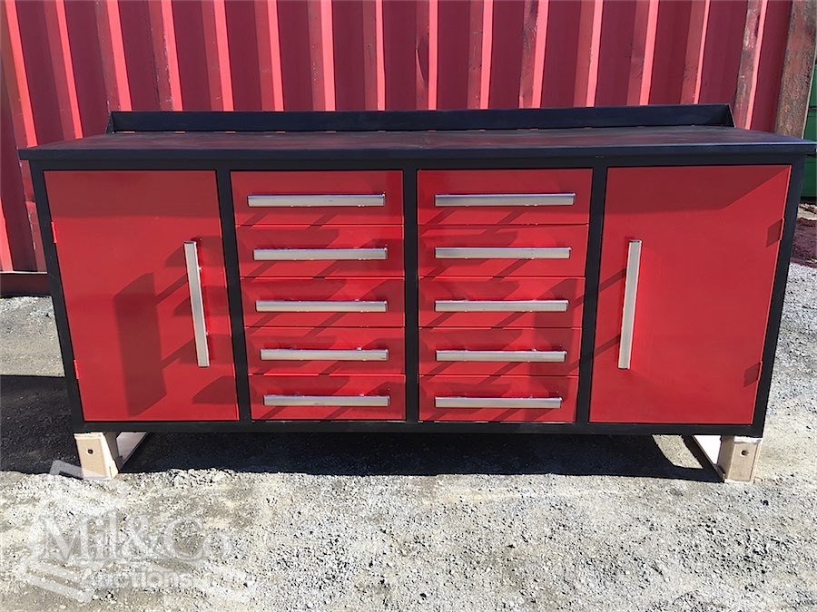 10 Drawer Workshop Bench