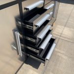 10 Drawer Stainless Steel Work Bench