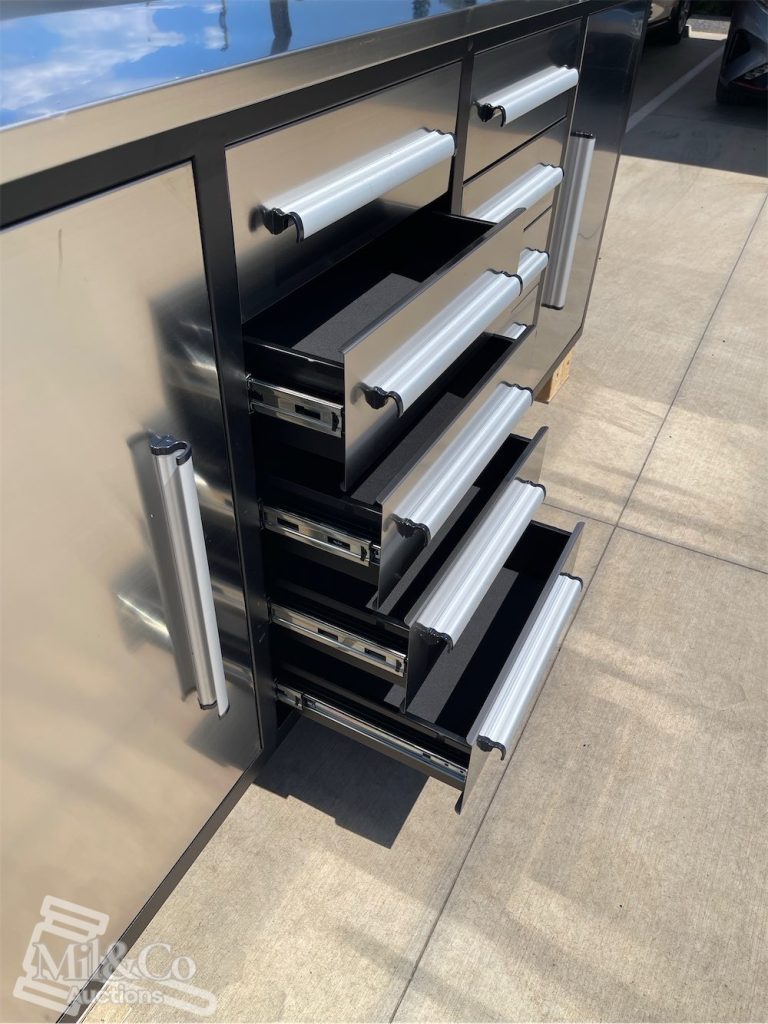 10 Drawer Stainless Steel Work Bench