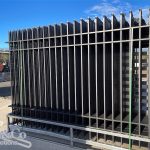 Set of 24 Wrought Iron Style Fence Panels