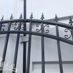 Set of 2 Small wrought Iron Style Gates