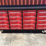 20 Drawer Workshop Bench