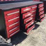 20 Drawer Workshop Bench
