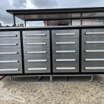 20 Drawer Stainless Steel Work Bench