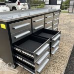 20 Drawer Stainless Steel Work Bench