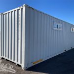 40ft Deluxe Accommodation Container Modules exterior corner