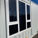 40ft Deluxe Accommodation Container Modules exterior window