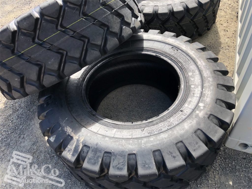 17.5-25 earthmoving tire set of 4