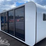 6m Open Plan Multi-Purpose Pod exterior front corner