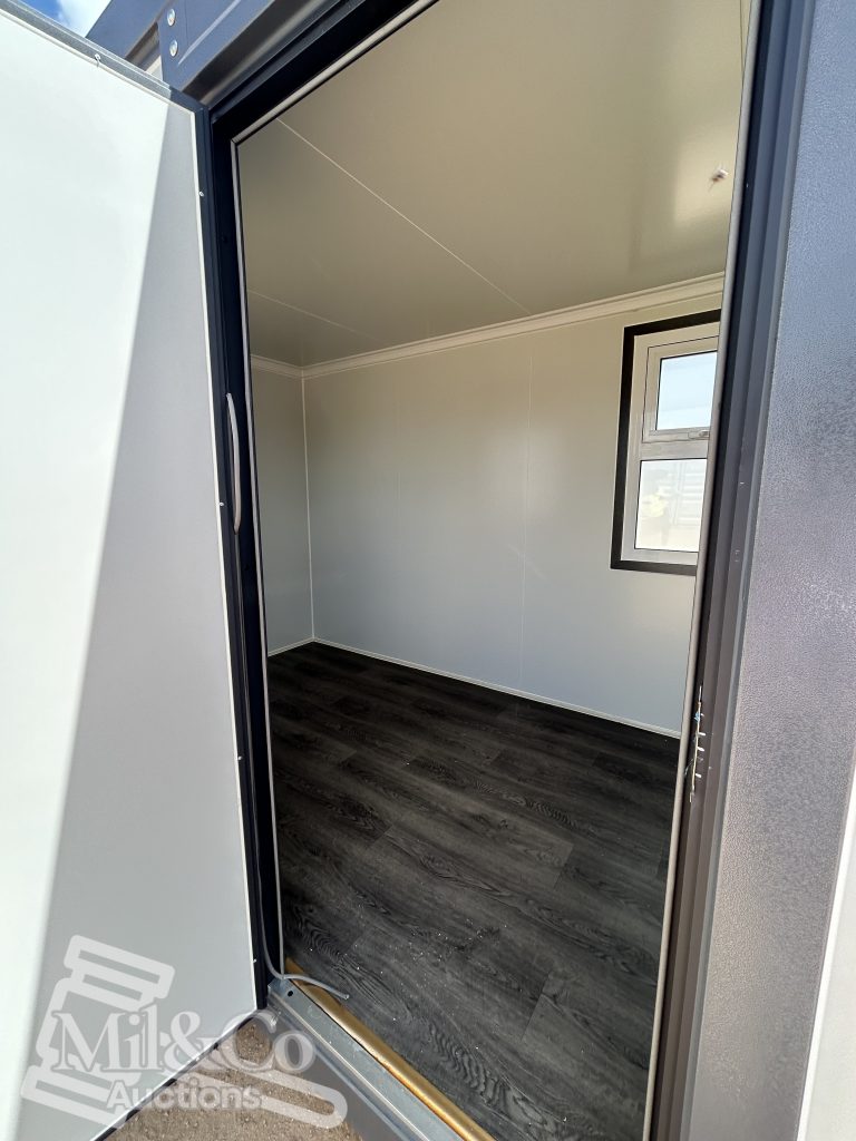 6m Accommodation/Office Block interior through doorway