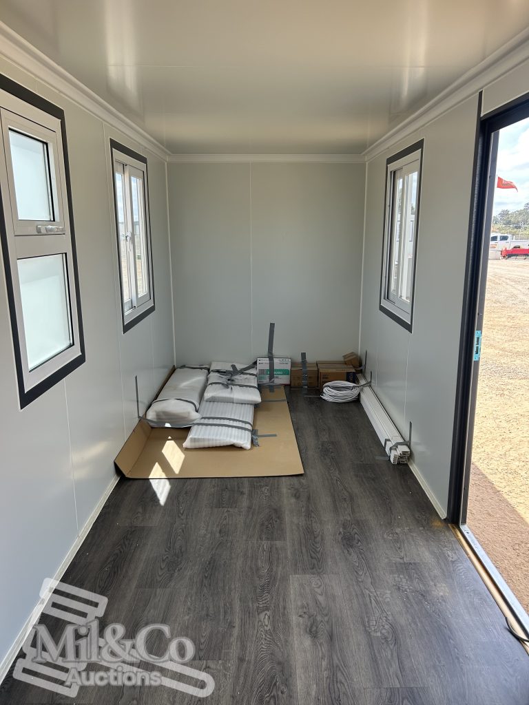 6m Accommodation/Office Block interior overview