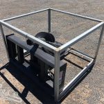 Auger Attachment right rear corner