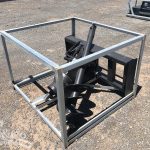 Auger Attachment left front corner