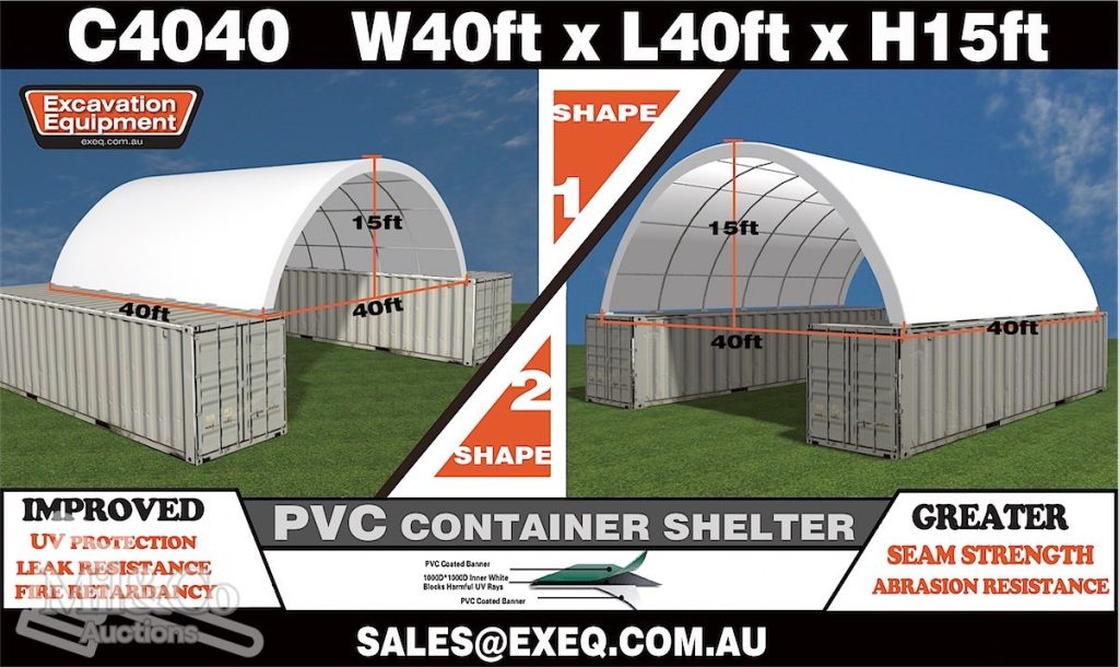 40ft Container Shelter C4040