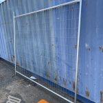 Set of 20 Galvanized Temporary Fence Panels