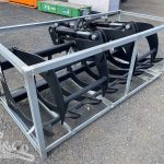 Skid Steer Grapple Attachment right front corner