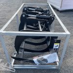 Skid Steer Grapple Attachment left side