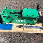 Post Driver / Rock Breaker Attachment for Skid Steer / Excavator EXEQ750