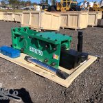 Post Driver / Rock Breaker Attachment for Skid Steer / Excavator EXEQ750