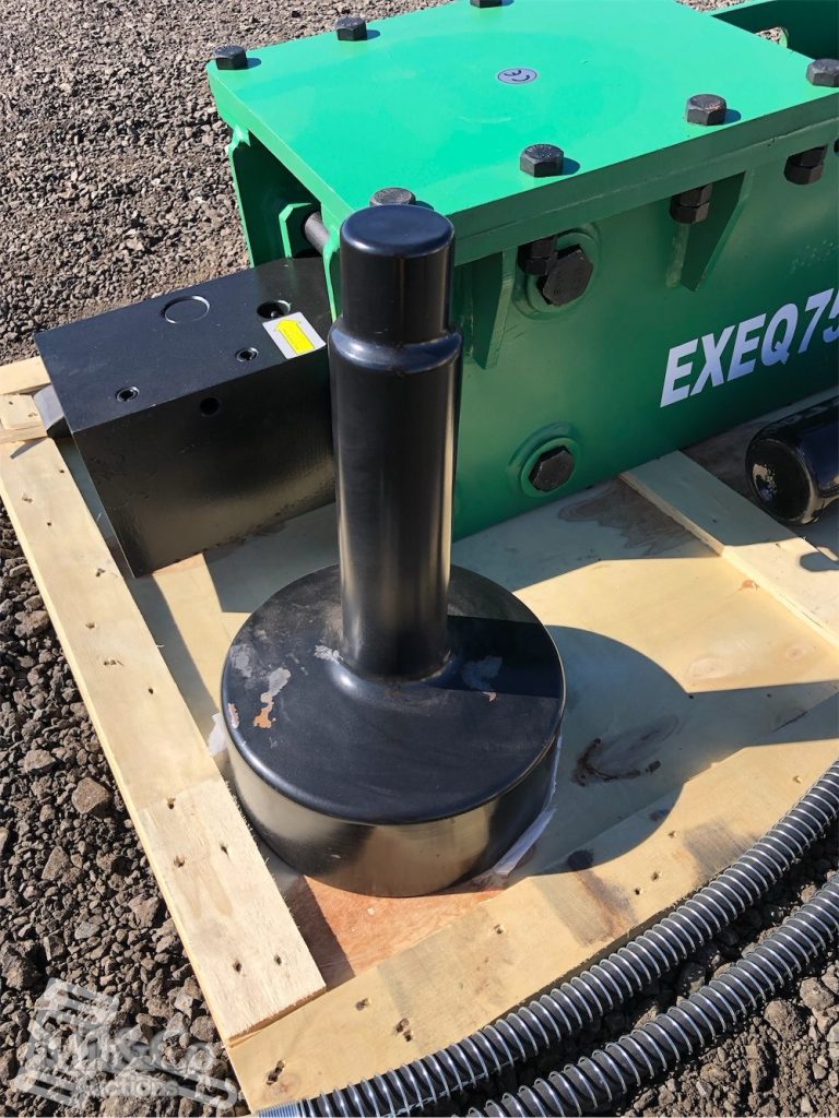 Post Driver / Rock Breaker Attachment for Skid Steer / Excavator EXEQ750