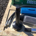 Post Driver / Rock Breaker Attachment for Skid Steer / Excavator EXEQ530 parts and hoses