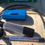 Post Driver / Rock Breaker Attachment for Skid Steer / Excavator EXEQ530 hoses and parts