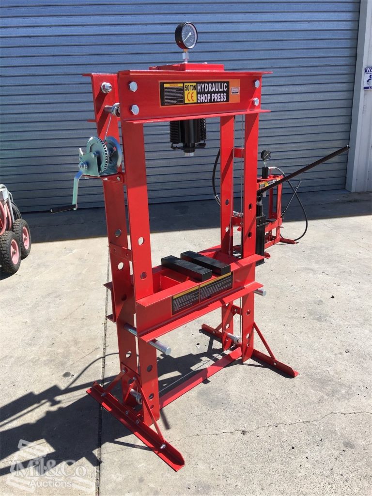 50 Tonne Hydraulic Workshop Press