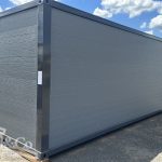 20ft Open Plan Office / Accommodation (Grey) exterior rear