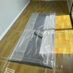 20ft Open Plan Office / Accommodation (Grey) interior flooring