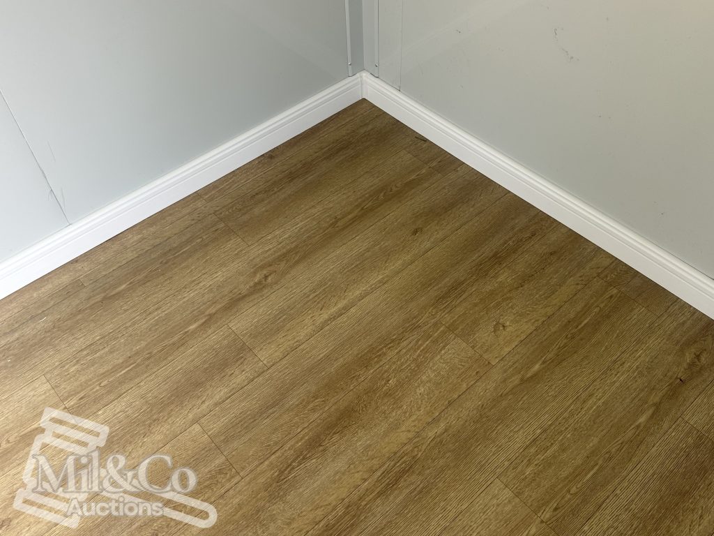 20ft Open Plan Office / Accommodation (Grey) interior flooring