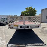 2005 Hino Ranger Tray Back Truck with Crane exterior rear