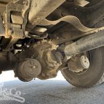 2005 Hino Ranger Tray Back Truck with Crane drive shaft