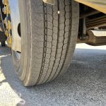 2005 Hino Ranger Tray Back Truck with Crane steer tyre tread