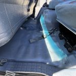 2005 Hino Ranger Tray Back Truck with Crane interior passenger floor