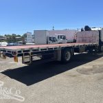 2012 Isuzu FVZ 1000 Tray Back Truck with Hiab exterior rear corner