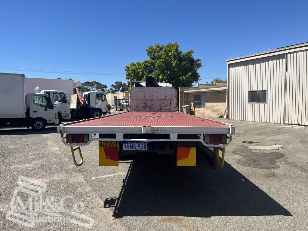 2012 Isuzu FVZ 1000 Tray Back Truck with Hiab exterior rear
