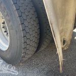 2012 Isuzu FVZ 1000 Tray Back Truck with Hiab rear tyre tread