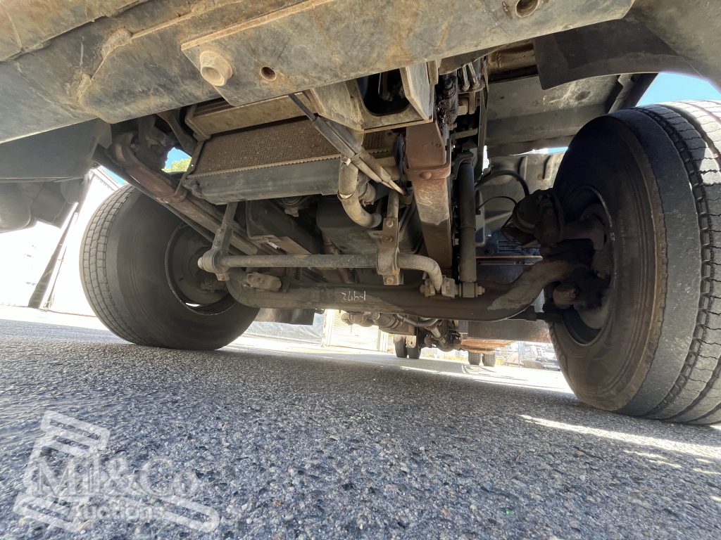 2012 Isuzu FVZ 1000 Tray Back Truck with Hiab undercarriage