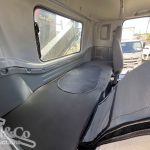 2012 Isuzu FVZ 1000 Tray Back Truck with Hiab interior behind seats