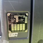 2012 Isuzu FVZ 1000 Tray Back Truck with Hiab tyre placard