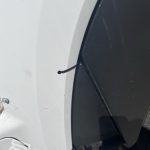 2012 Isuzu FVZ 1000 Tray Back Truck with Hiab damage passenger door