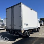 2004 Hino 500 FD Fridge Truck exterior rear drivers corner