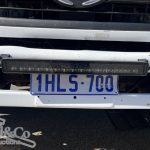 2004 Hino 500 FD Fridge Truck light bar