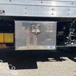 2004 Hino 500 FD Fridge Truck under body mount toolbox