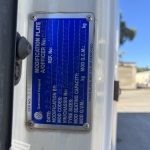 2004 Hino 500 FD Fridge Truck vehicle modification plate