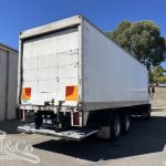 2005 Hino 500 GH Fridge Truck exterior rear drivers corner