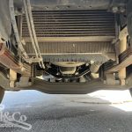 2005 Hino 500 GH Fridge Truck underside from front of vehicle