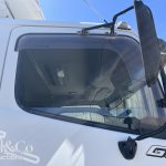 2005 Hino 500 GH Fridge Truck drivers window stuck down
