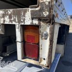 2005 Hino 500 GH Fridge Truck damage to rear drivers corner of body