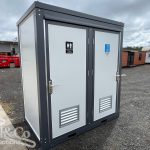 Dual Toilet / Shower Block exterior front